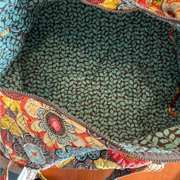 Vera Bradley Flower Shower Overnight Bag - Picture 3 of 3